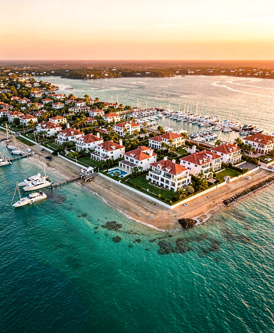 Waterfront — areas served by Marlowe & Vane